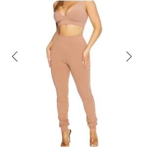 NWT Naked Wardrobe Ribbed Joggers size small